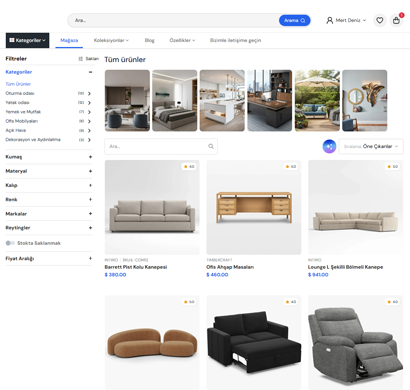 Odoo theme alan shop